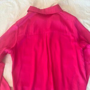 Hot pink over sized Blouse